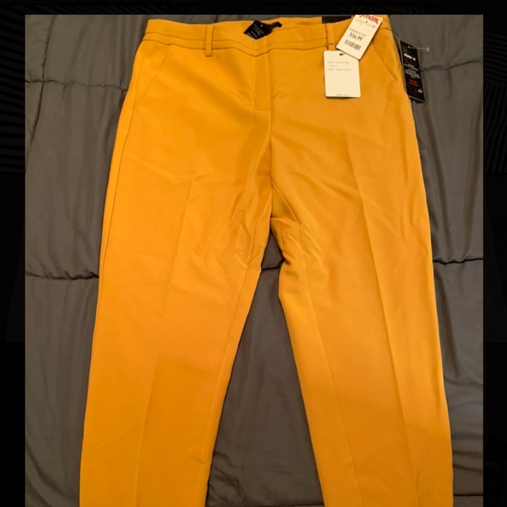 Yellow Slacks - Picture 1 of 4